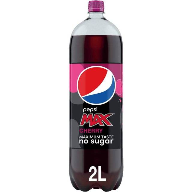 Pepsi Max Cherry No Sugar Cola Bottle 2L