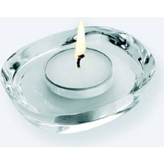 Piet Hein - Fyrfads-stager Glas (2 Stk) - Värmeljus - Fyrfads-stager glas (2 stk) - H2.5 x W7.3 D8.8 cm