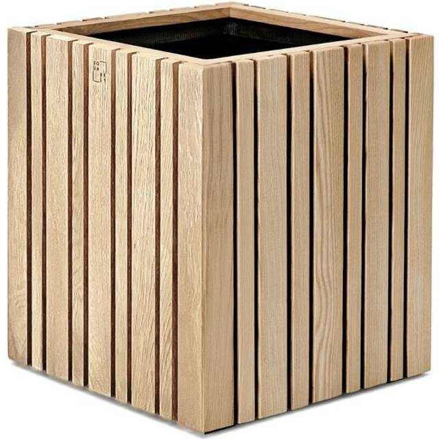 SQUARELY CPH - GrowMORE - Växtlåda - Natural Ash - W35 x H40 x D35 cm