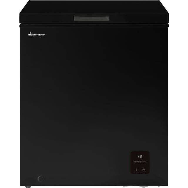 Fridgemaster MCF142EB Chest Freezer - Black - E Rated