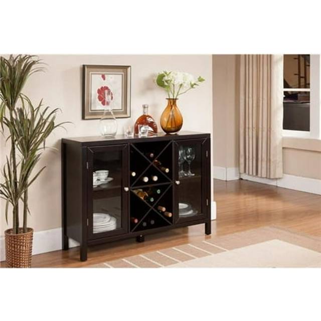 30 x 42 x 12 in. Wine Rack - Espresso