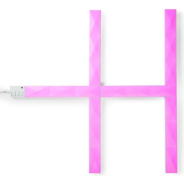 Nedis SmartLife LED-vägglampa - Wi-Fi, RGBIC/varmvit