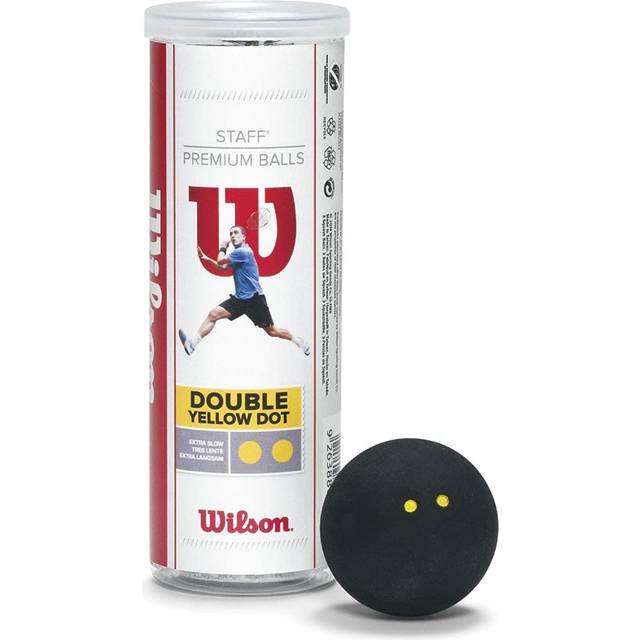 Wilson Squash-Ball, Staff, 2 stycken, blå, svart, WRT617500