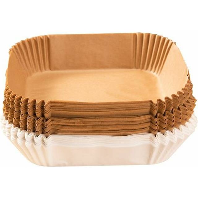 Nqkitchen 50-pack Square Air Fryer Blotting Paper (s) - Tilbehør til køkken