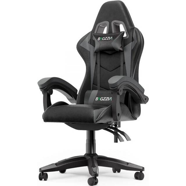 Gaming&Office Chair with Headrest and Lumbar Support-New Color - Grey - One Size