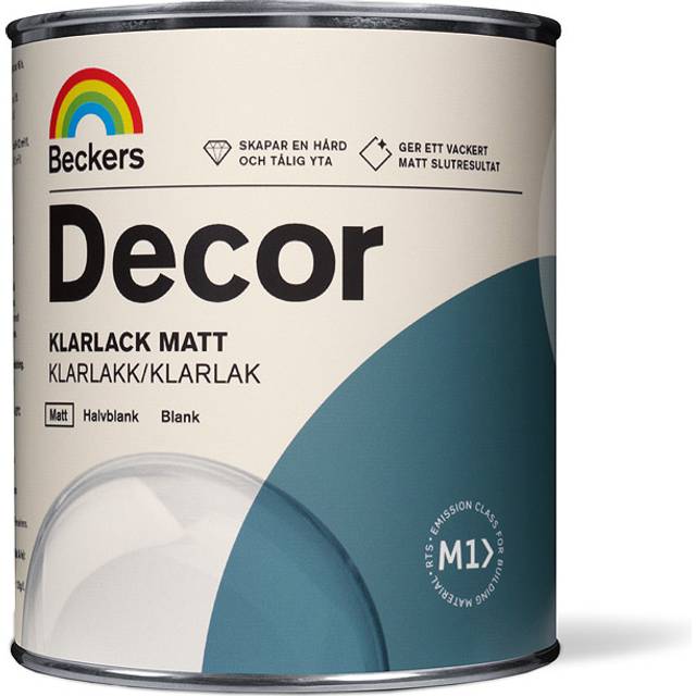 Klarlack Beckers Decor Matt 0,75L
