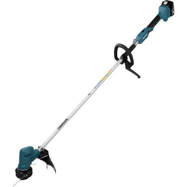 Makita 18v Lxt Brushless Grass Trimmer 1 X 5.0ah Battery Soft Start Dur194rtx2