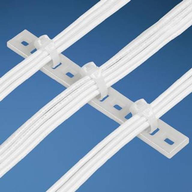 Panduit MTP4S-E6-C Multiple Tie Plate, 4 Bundle, M