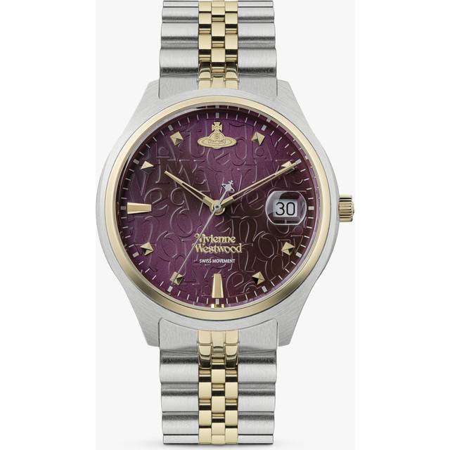 Vivienne Westwood Camberwell 37mm Stainless Steel and Yellow Gold Plated Ladies Watch