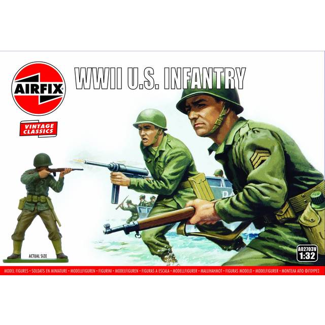 *WWII US Infantry Vintage Classics Kit (1:32 Scale)