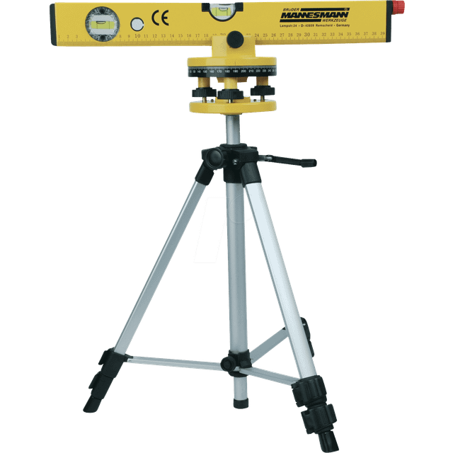 Brüder Mannesmann M81125 Laservattenpass inkl. Stativ 40 cm 30 m 0.5 mm/m