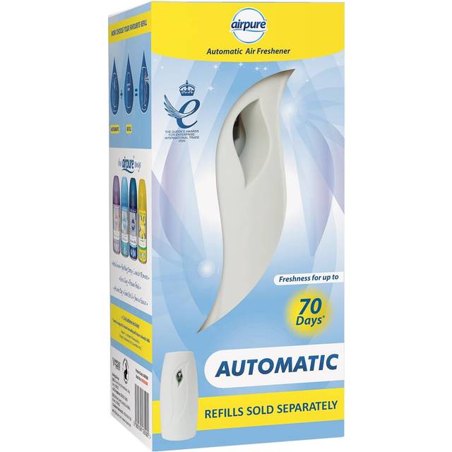 Airpure White Automatic Air Freshener - 9 x 20 x 8 cm