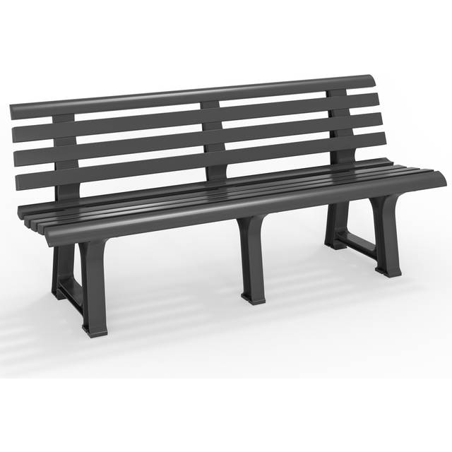 Garden Bench Orchidea Anthracite 4ft