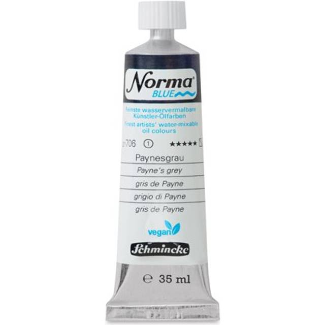 Schmincke : Norma Blue : Water Mixable Oil : 35ml : Payne's Grey