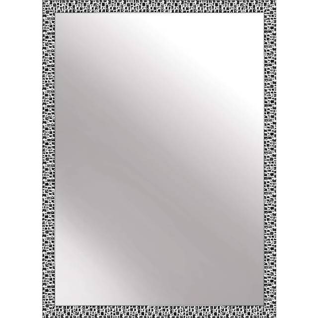 Nielsen Florentina Rectangular Wall Mirror 50X70Cm With Hanging Set - Silver, Silver
