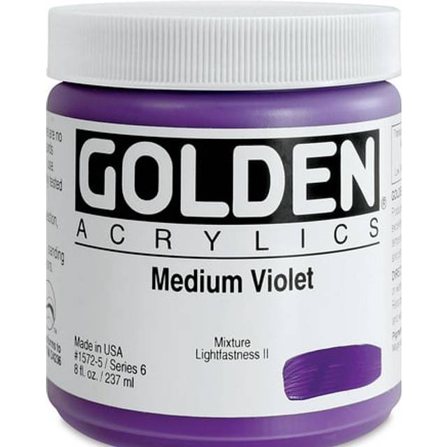 Golden : Heavy Body : Acrylic Paint : 237ml (8oz): Medium Violet