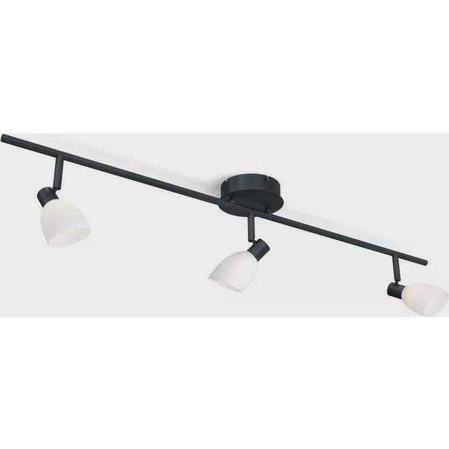 Herstal - Cut 3 Ceiling Lamp Black/Opal