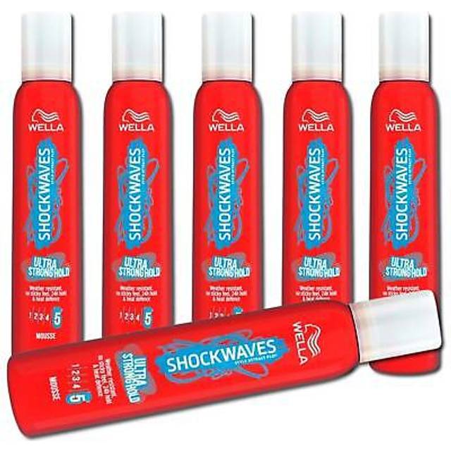 Wella Shockwaves Ultra Strong Hold Mousse