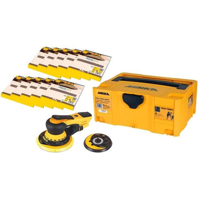 Mirka Deros 5650CV 125/150mm Sander 230V Deco Solution Kit