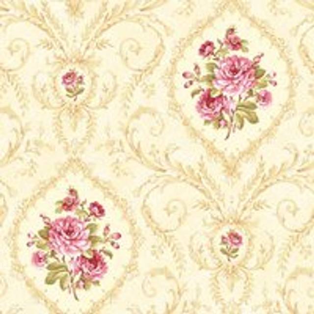 Chelsea Garden Cameo Wallpaper - Pink