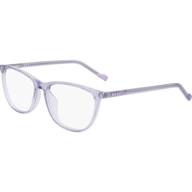DKNY DK5044 015 Men's Eyeglasses Clear Size 53 (Frame Only) - Blue Light Block Available - Transparent Grey (53)