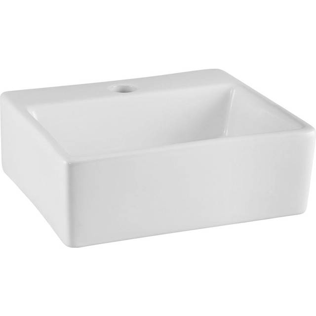 nuie Rectangular Basin 335x295x115mm, White