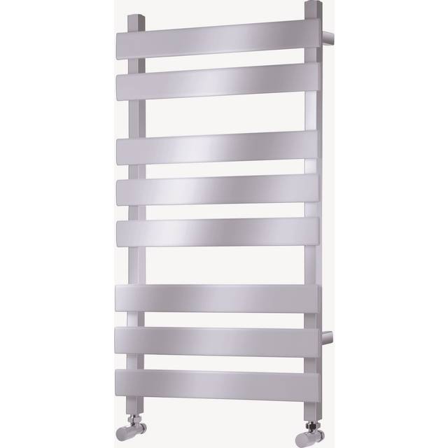 Towelrads Perlo Designer Towel Radiator, 800x500mm - Chrome, Silver