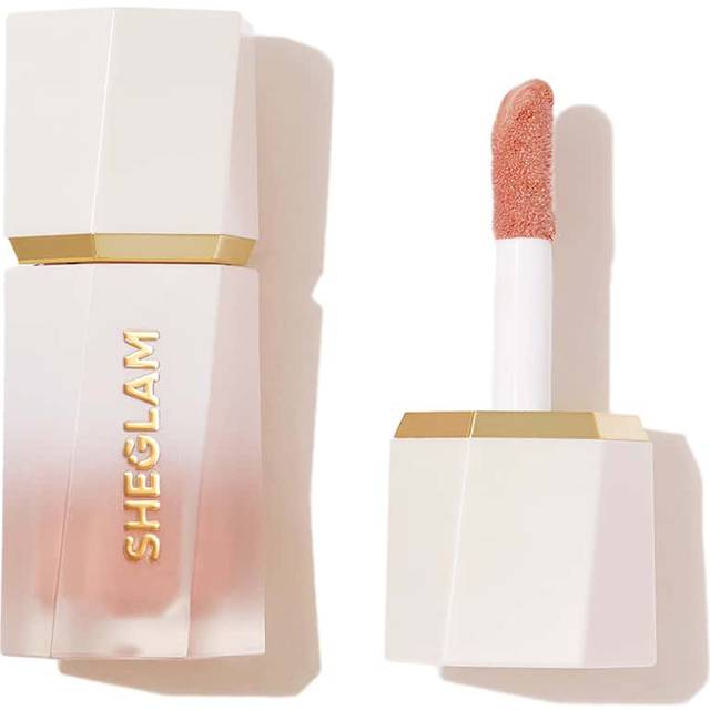 Glow Bloom Liquid Highlighter-Bellini Brunch Gel Cream Highlighter Shimmer Dewy Finish LåNgt Slitage Ljusande Icke-Kakning Vattenfast Glow Highlighter (En-Storlek)