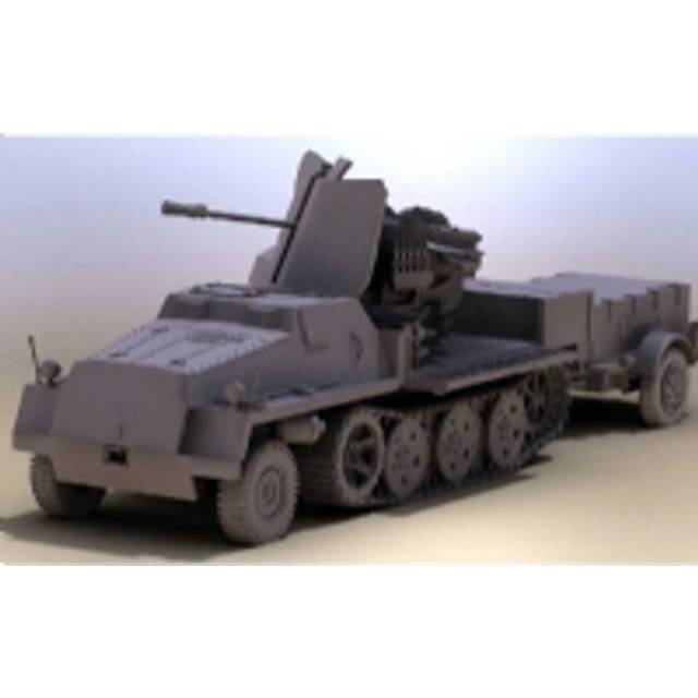 Revell 1/72 Scale sWS with Flak 43 and Sd.Ah.58 Ammo Trailer Model Kit