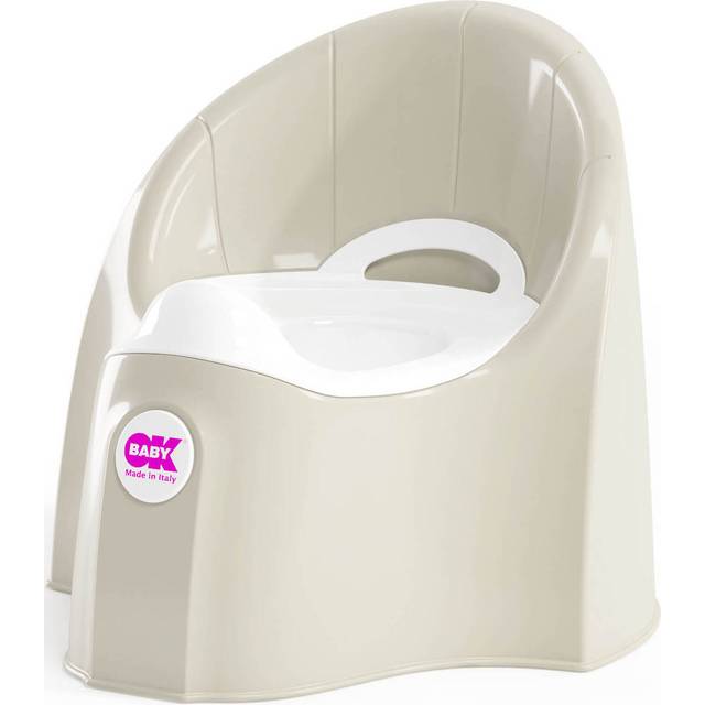 OKbaby Pasha Potty Chair - White, White
