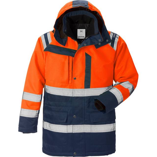 Fristad Parkas 4042 pp klass 3 (Kulör: Varselorange/Marin Storlek: S)