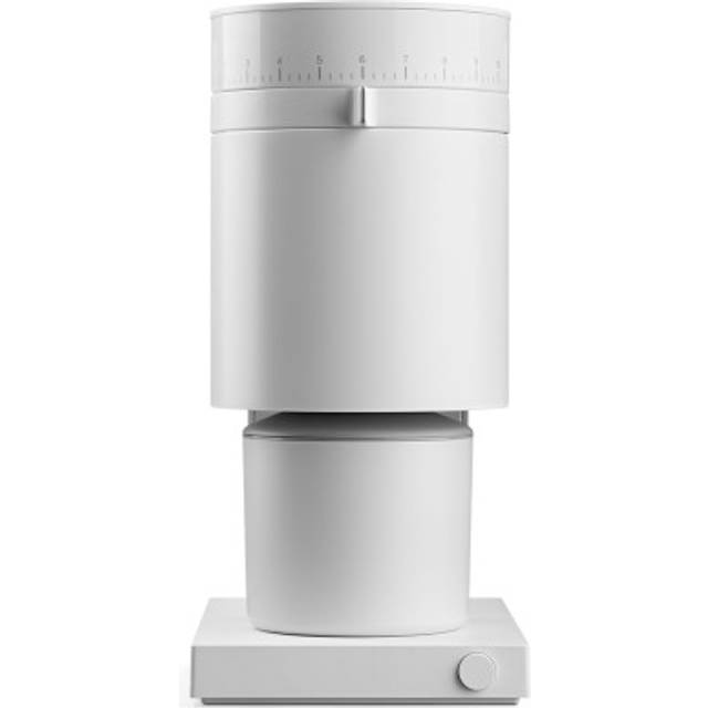 Fellow Opus Coffee Grinder - Automatic Grinder - White.
