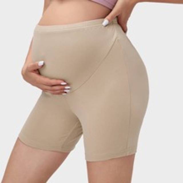 SHEIN Maternity Solid Cycling Shorts