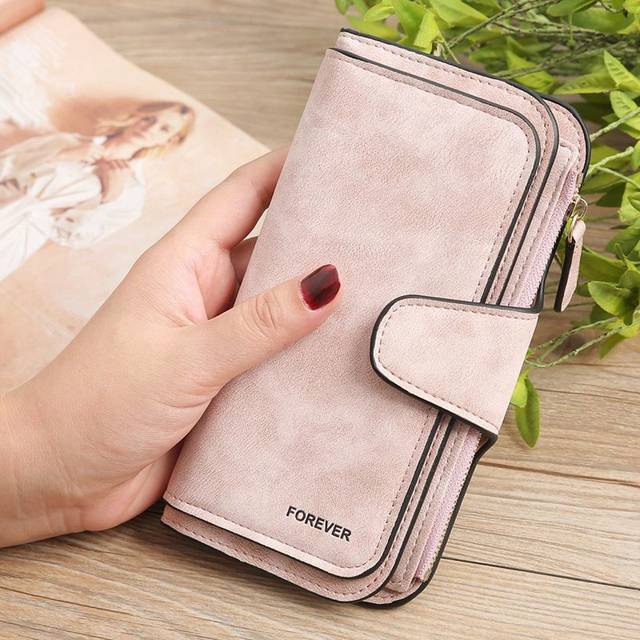 SHEIN Letter Graphic Contrast Binding Pu Checkbook Cover Slim Portable Cash White-Collar Workers For Female College Work Business Commute Office For Anniver