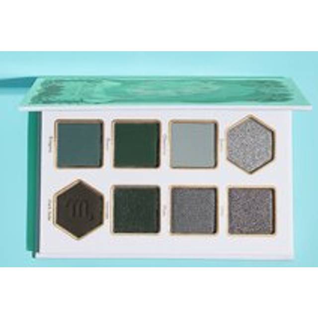 SHEGLAM Striking Scorpio Palette 8-Clolor Shimmer Metallic Matte Eyeshadow Palette Grey Green High Shine Glitter High Pigment Long Wear Blendable Pro Eyeshado