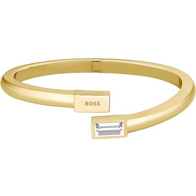 BOSS Clia Light Yellow Gold Ladies Bangle 1580412