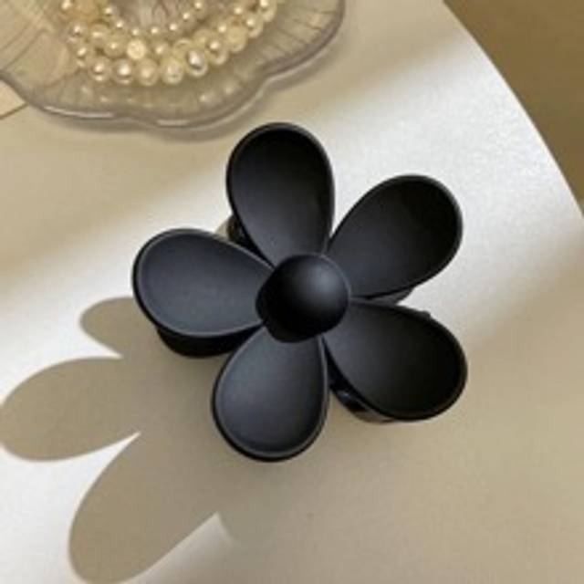 SHEIN Flower Design Hair Claw Cute Casual Piranha De Flor Claw Clips Hair Clips Hair Jaw Clip Hair Clamps Hair Clutch Hair Catcher Clip
