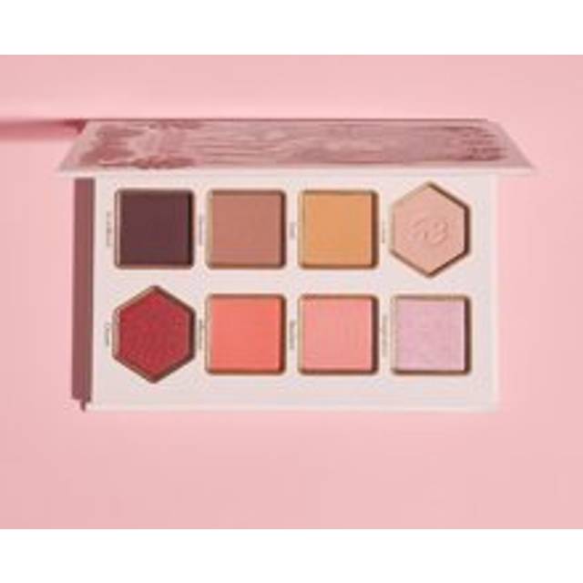 SHEGLAM Caring Cancer Palette 8-Clolor Shimmer Metallic Matte Eyeshadow Palette Pink Dark Purple High Pigment Long Wear Blendable Pro Eyeshadow Christmas Wint