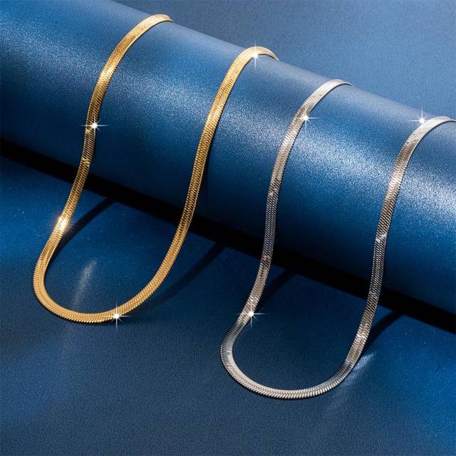 2 st Elegant kedja i rostfritt stål Best Friend-halsband, tillbehör för damer - Multifärgad (En-Storlek)