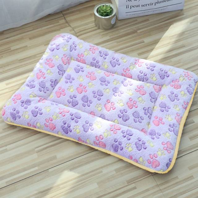 SHEIN 1pc Thick Soft Pet Sleeping Pad, Autumn And Winter Warm Cushion For Large, Medium, Small Pets, Home Use