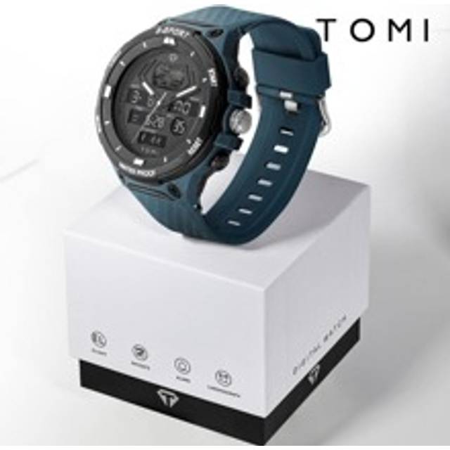 TOMI Gan Dian Men Dual Movement Sports Electronic Watch As A Gift For Students Returning To School