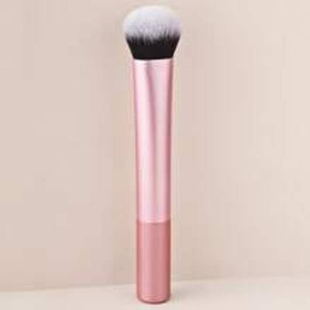SHEIN 1pc Foundation Brush,Cheek Makeup Brush, Face Brush For Blush, Bronzer, & Highlighter, Makeup Brush For Loose Or Pressed Powder,Quick & Easy Applicati