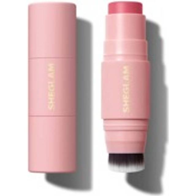 SHEGLAM Snatch &#39;N&#39; Blush Stick-Plum Wine Cream Blush Waterproof Long Lasting High Pigment Non-Fading Non-Greasy Glowing Lasting Women Beauty Makeup Blush Rare