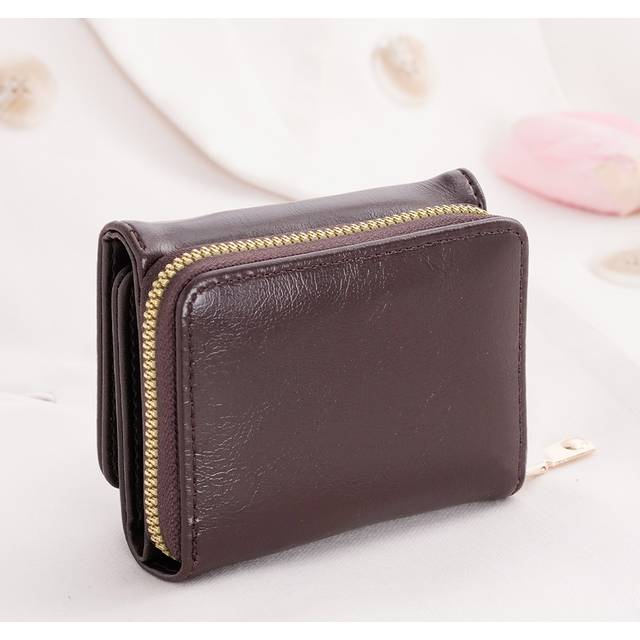 SHEIN Women&#39;s Wallet /Short Wallet Card Holder Zipper Wallet Zip Around Wallet Multi Layer Trifold With Card Slot For Credit Card/ ID Card/ / Cash/Passport