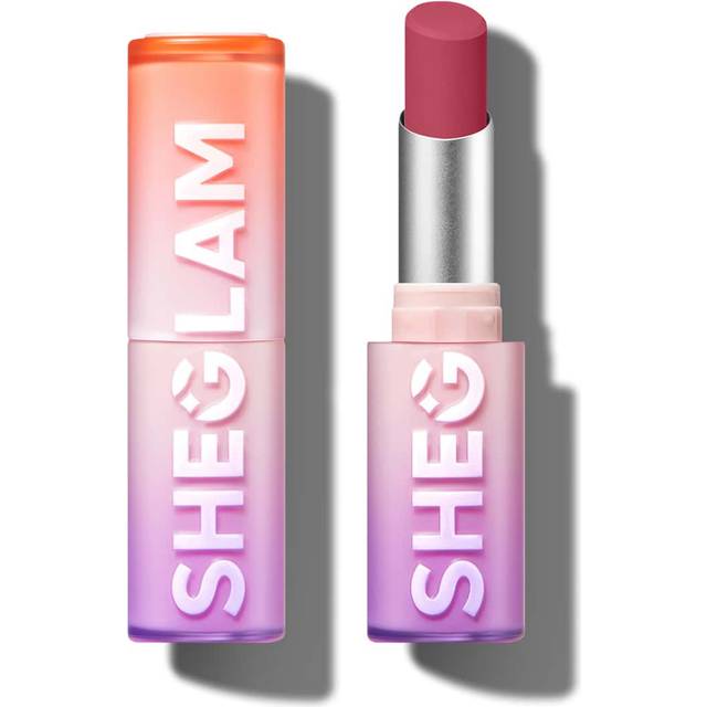 SHEGLAM Dynamatte Boom Long Lasting Matte Lipstick-Periodt 20 Colors Creamy Matte Waterproof Lipstick Amazing Non-Stick Cup Transfer-Proof Lipstick Christmas