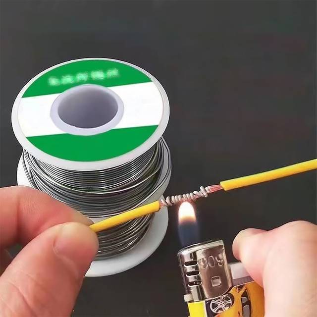 SHEIN 1pc Multifunctional Stainless Steel Soldering Tool With Flame And Tin Wire, No Soldering Iron Required