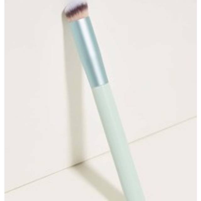 SHEIN 1pc Concealer Brush, Wooden, Professional, Neutral, Makeup Brush, Blending Brush, At Home Or On-The-Go
