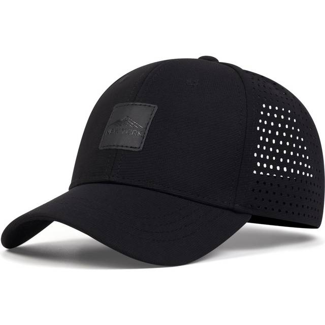 SHEIN 1pc Men Mountain Patch Decor Hollow Out Breathable Adjustable Casual Baseball Cap For Spring And Summer Street