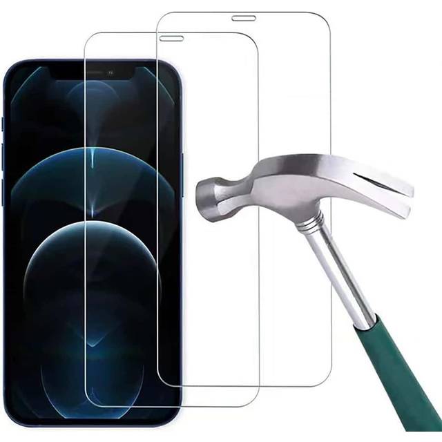 SHEIN 2 Packs Tempered Glass Screen Protector Compatible With Apple IPhone 16/16 Plus/16 Pro/16 Pro Max/15/15Plus/15Pro/15Promax