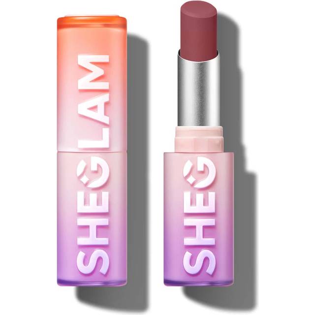 SHEGLAM Dynamatte Boom Long Lasting Matte Lipstick-A Bold Plan 20 Colors Creamy Matte Waterproof Lipstick Amazing Non-Stick Cup Transfer-Proof Lipstick Christ